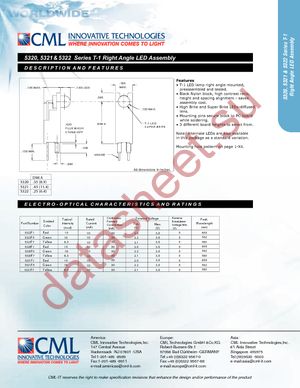 5320F1 datasheet  